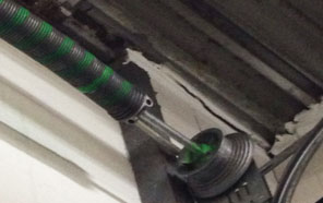 Broken Torsion spring garage door Hoboken