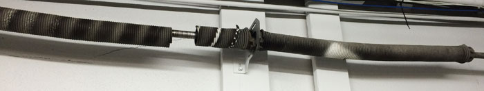 Broken Torsion spring Hoboken